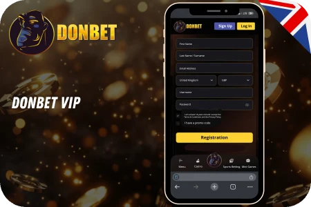 Program for VIP Bonus Donbet